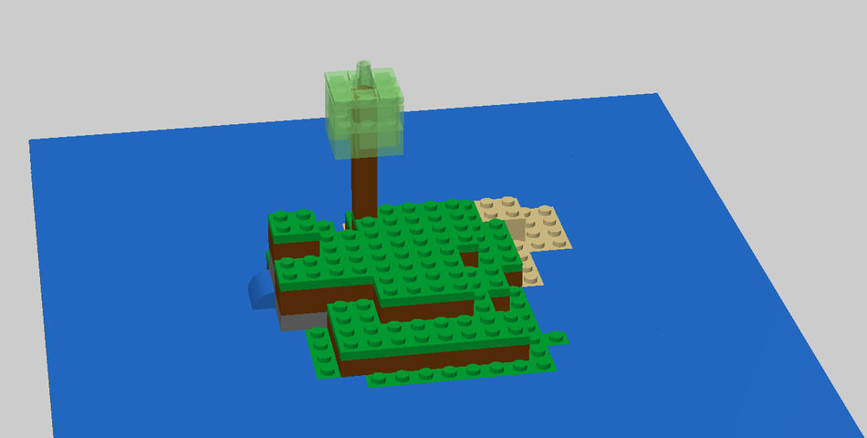 Lego Ideas Minecraft Survival Island