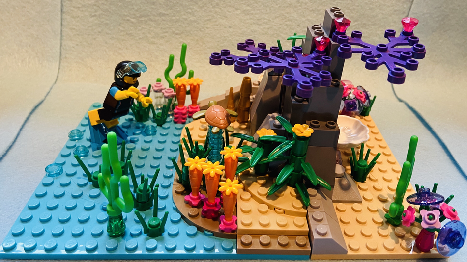 Undersea lego discount