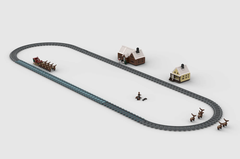 Diverse Ged rent LEGO IDEAS - Track Set For The Polar Express/Pere Marquette 1225