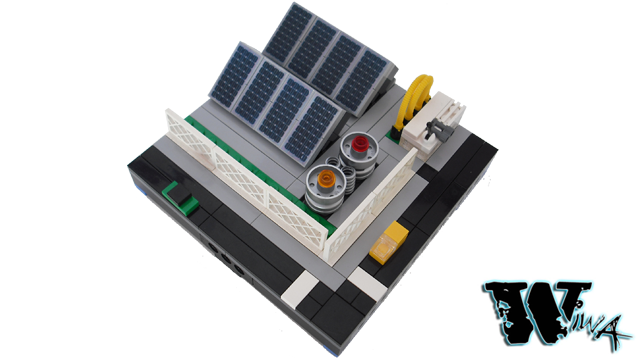 Lego solar panel piece sale