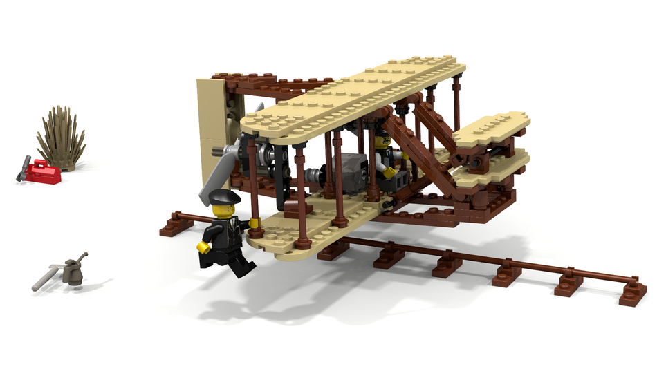 Lego wright brothers sales plane