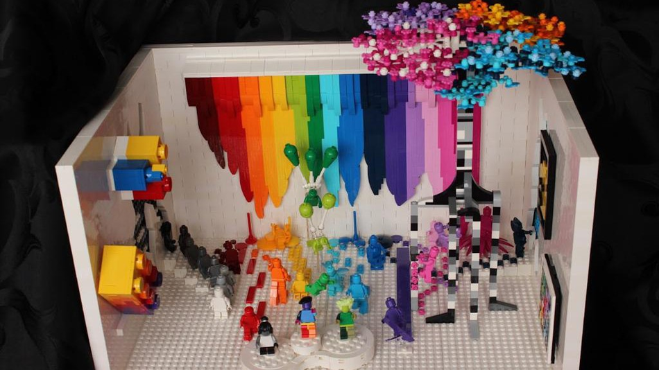 LEGO IDEAS Create ART to be enjoyed by all LEGO Art Gallery