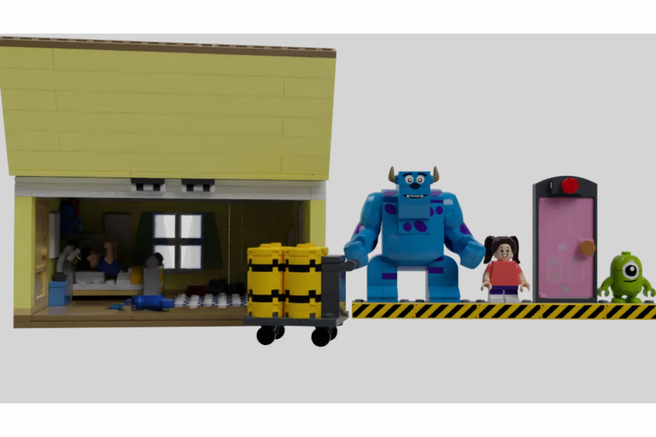 LEGO IDEAS Monsters Inc The Scare Simulator