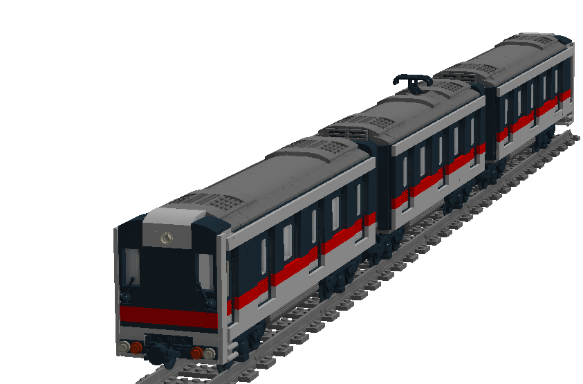 Lego store metro train