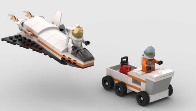 Space shuttle hot sale lego ideas