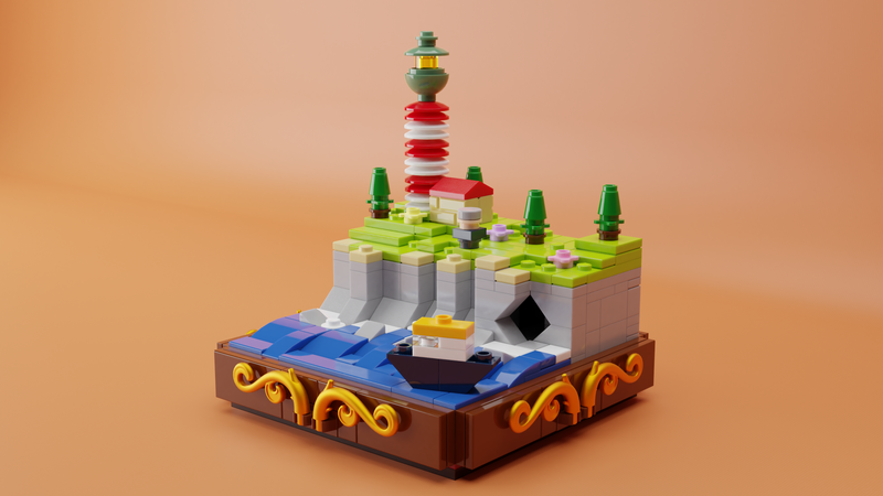 LEGO IDEAS Mini Light House Model