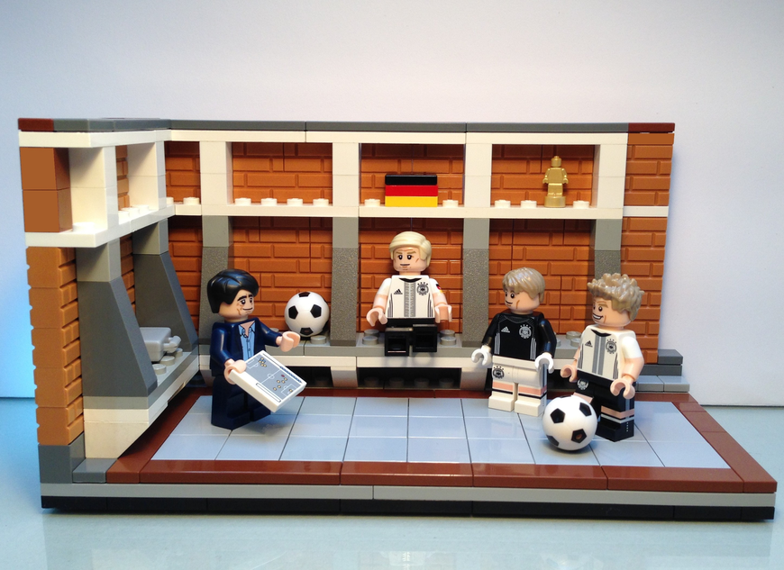 LEGO IDEAS - Soccer Locker Room