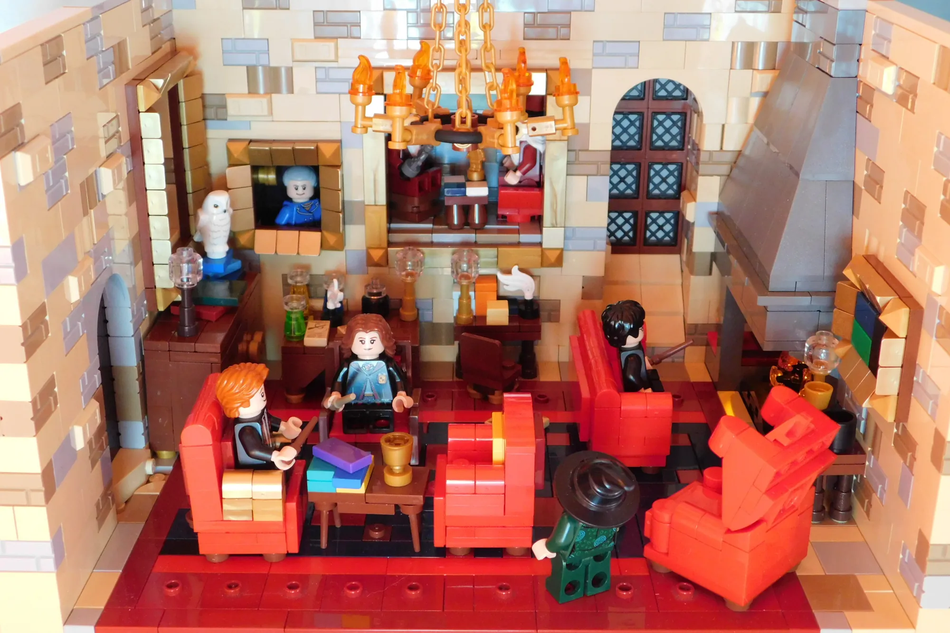 Red magic discount harry potter lego