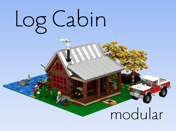 Lego Ideas Log Cabin