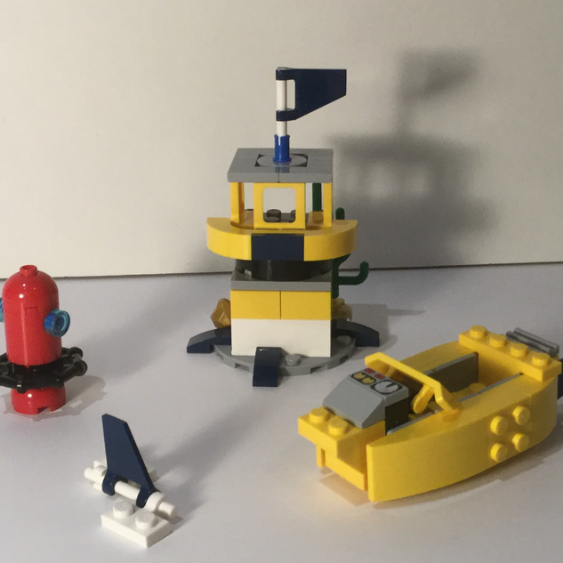 LEGO IDEAS Build unbuild rebuild Underwater Robot