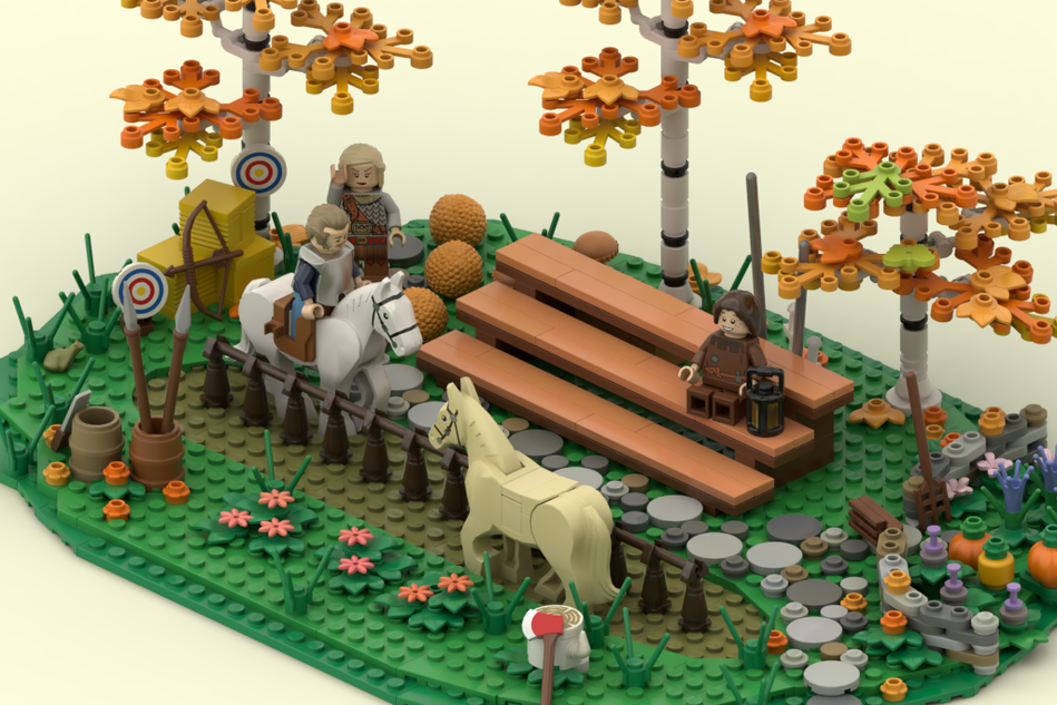 LEGO IDEAS We love sports Medieval Jousting Re Enactment Arena