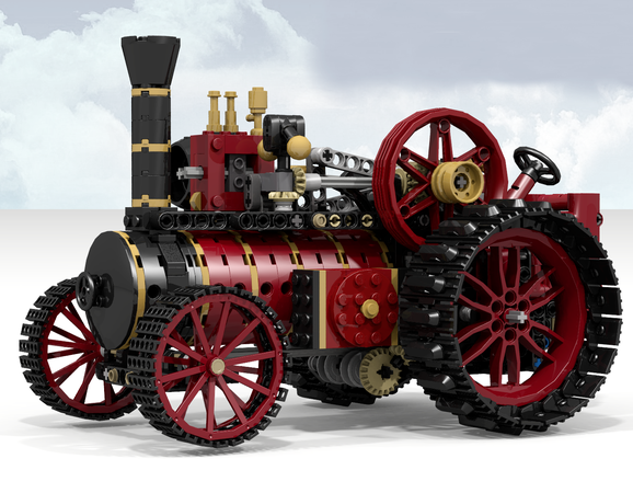 lego traction engine