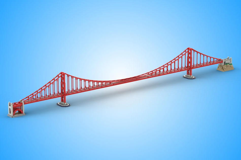 LEGO IDEAS Golden Gate Bridge