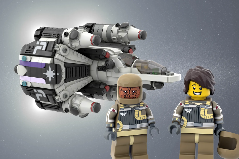 LEGO IDEAS - The Sable Kestrel