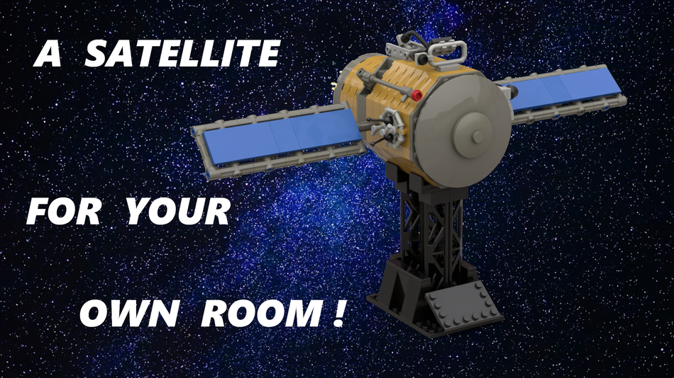 Lego ideas satellite new arrivals