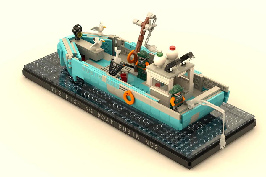 Lego Fishing Boat Project - atana studio, ideas.lego.com/pr…