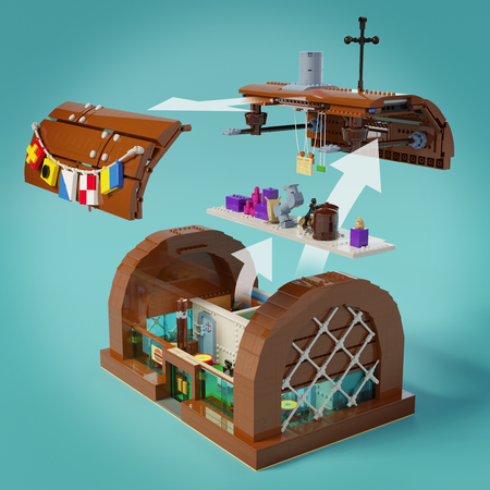 Lego ideas 2025 the krusty krab