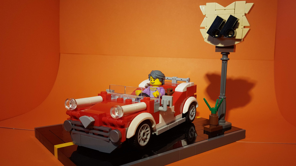 Lego Route 66 Diorama