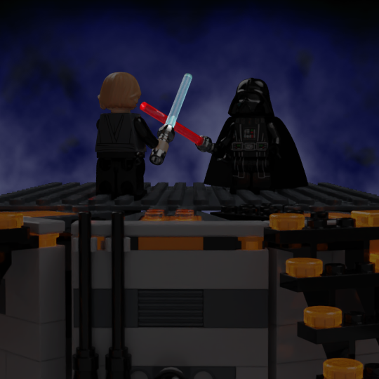 Duel on discount cloud city lego