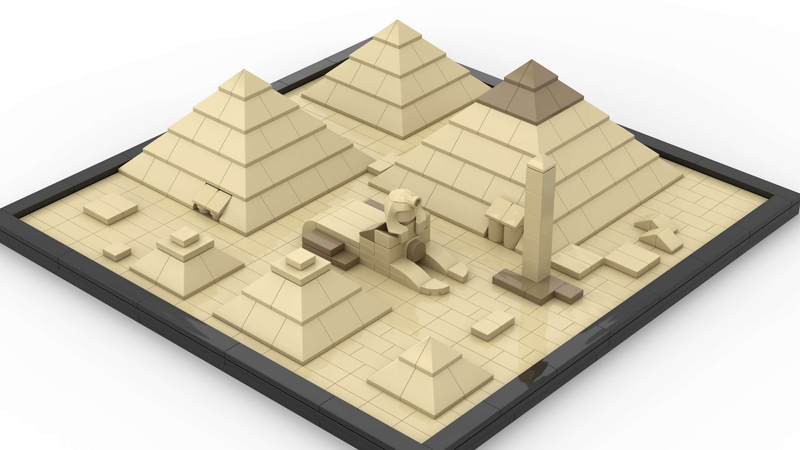 lego architecture egypt