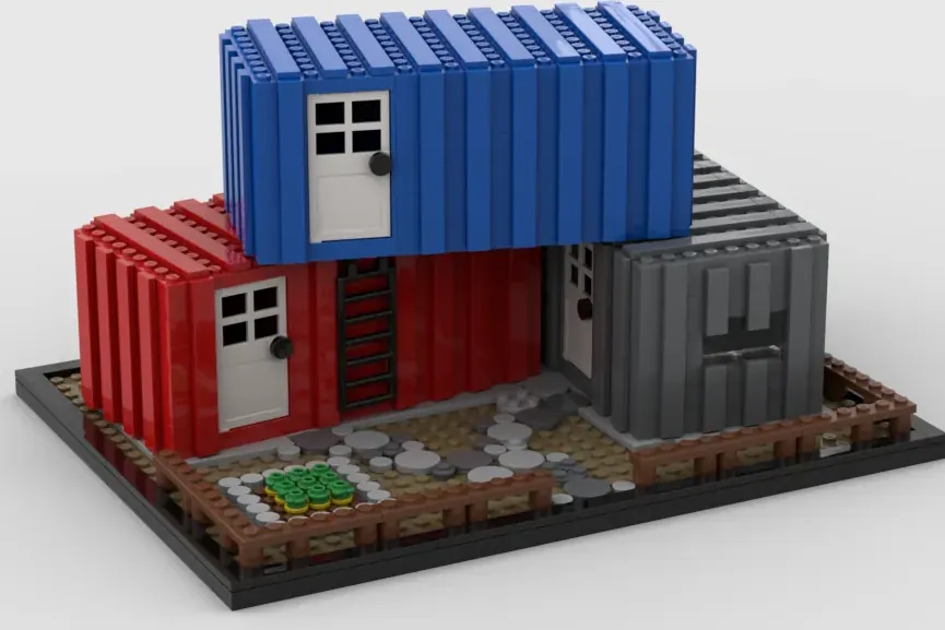 Container store for legos