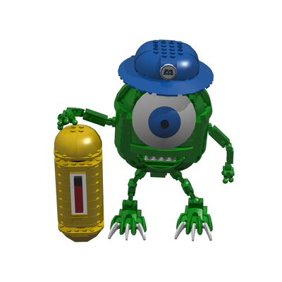 lego mike wazowski