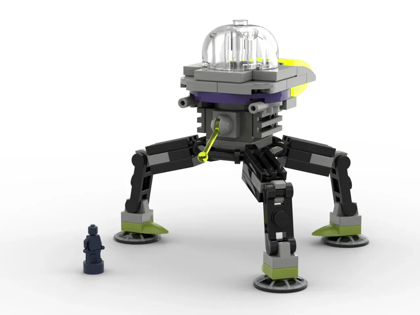 Lego alien conquest sales tripod invader