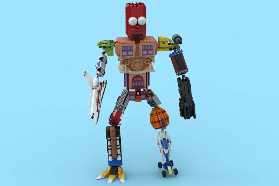 Lego los online simpson