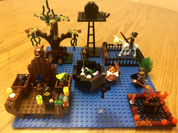 lego witch castle