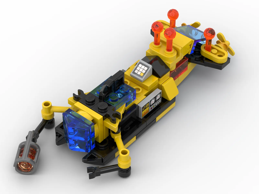 Lego Ideas 90th Anniversary Micro Scale Celebrations Aquanauts Crystal Explorer Sub