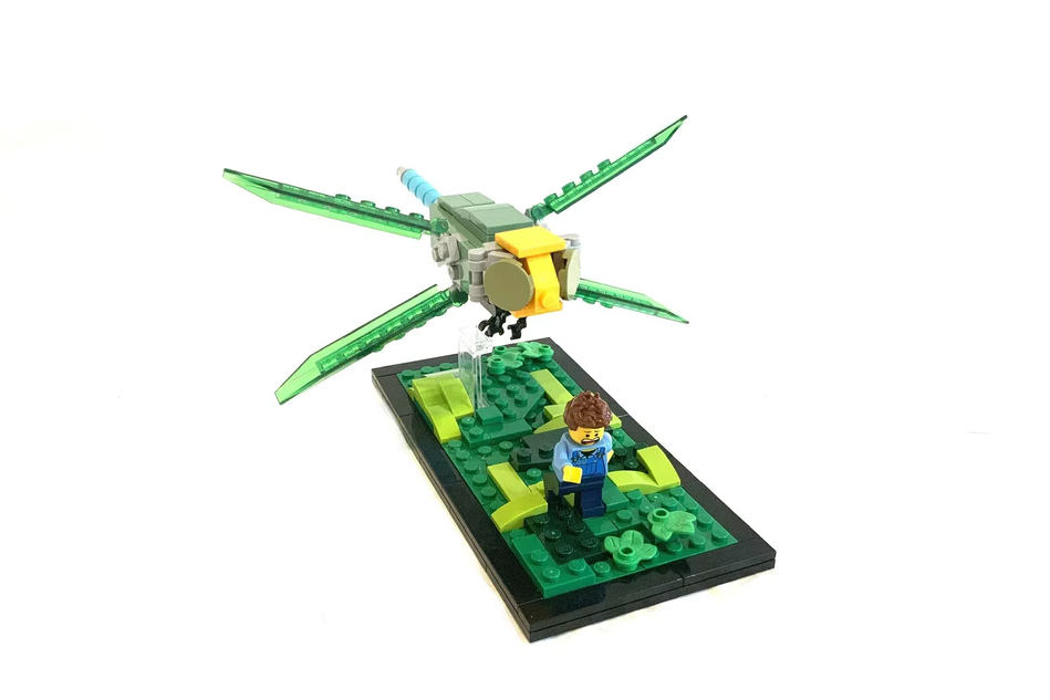 LEGO IDEAS The Very Real Abnormally Large Dragonfly