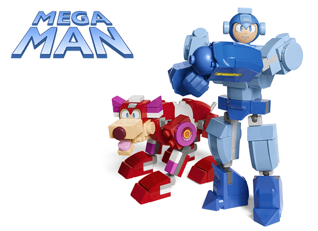 lego mega man minifigure