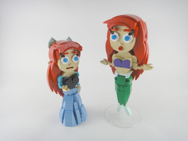 little mermaid lego