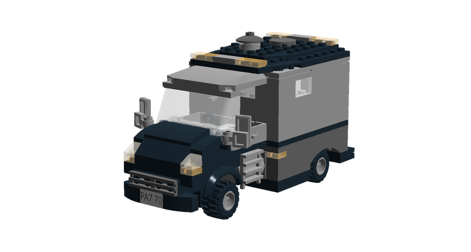 armored bank truck