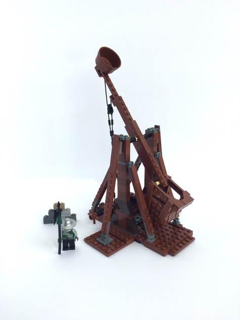 Lego catapult store