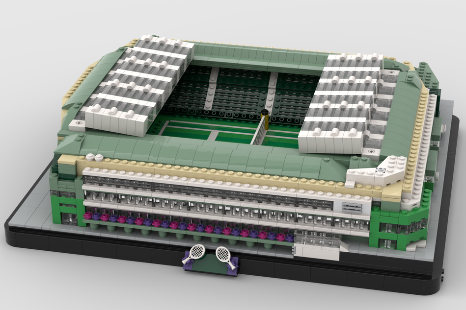 Tennis store lego set