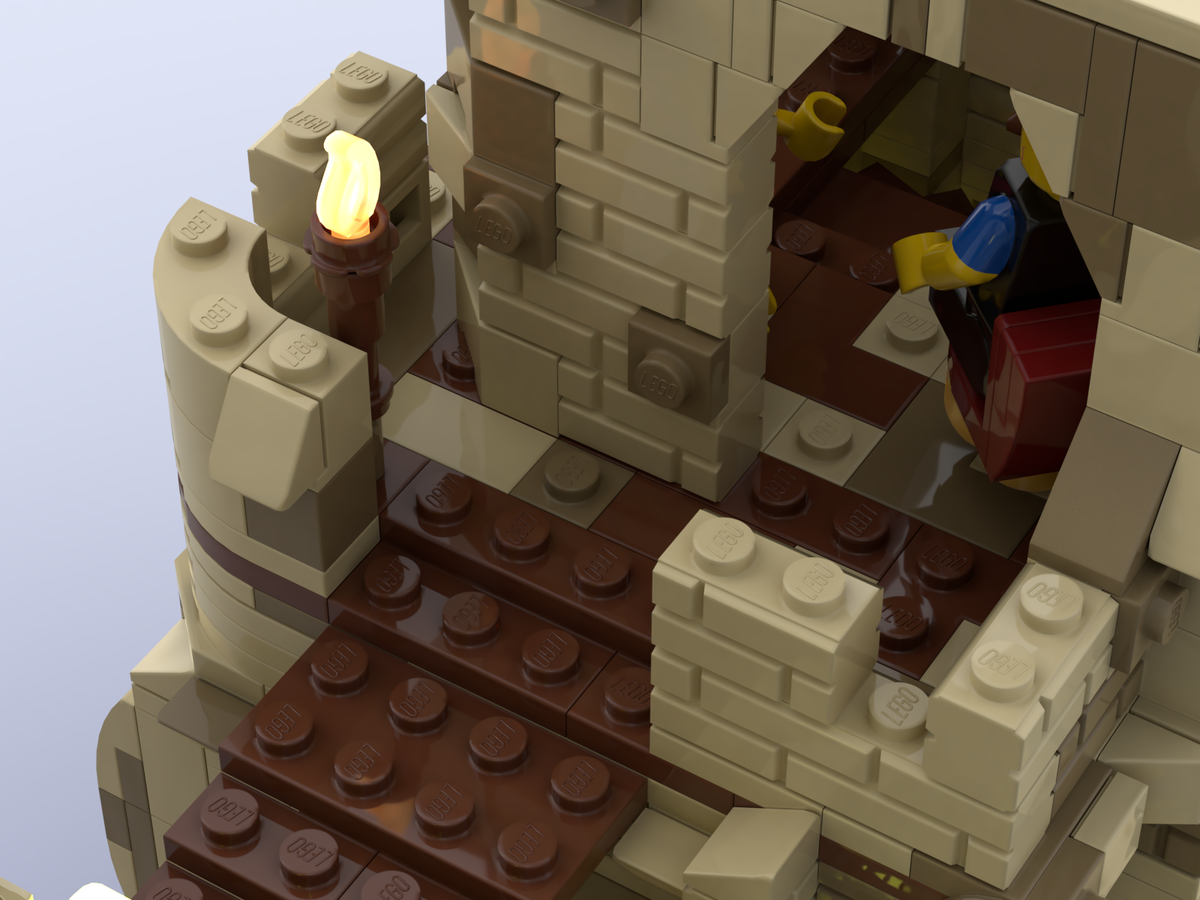 LEGO IDEAS Sand Castle by the Sea