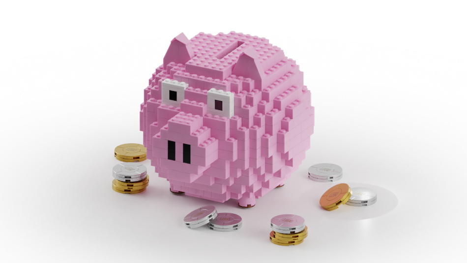 Lego 2025 piggy bank