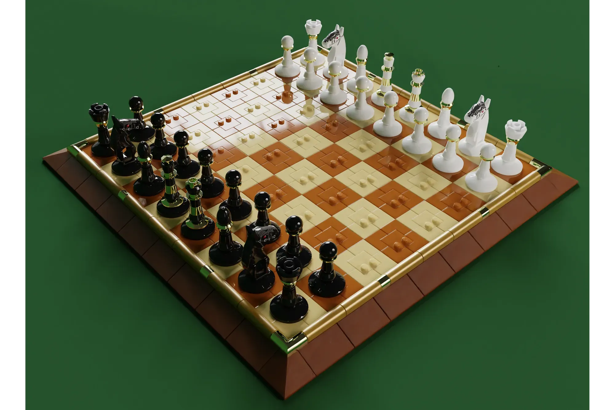 Vertical Wall-Mount Chess All in 1 (+🇨🇳🇹🇼象棋 +🇯🇵将棋