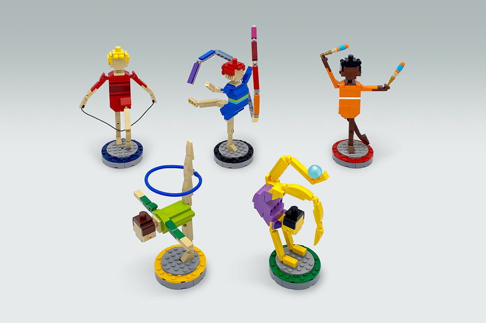 Lego gymnastics best sale