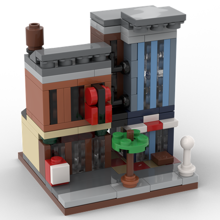lego micro modular buildings
