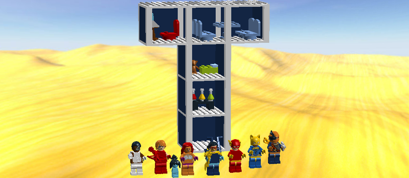 lego titans tower