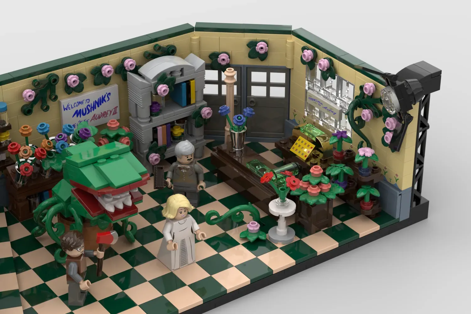 Little Shop Of Horrors Studio Set | LEGO® Ideas