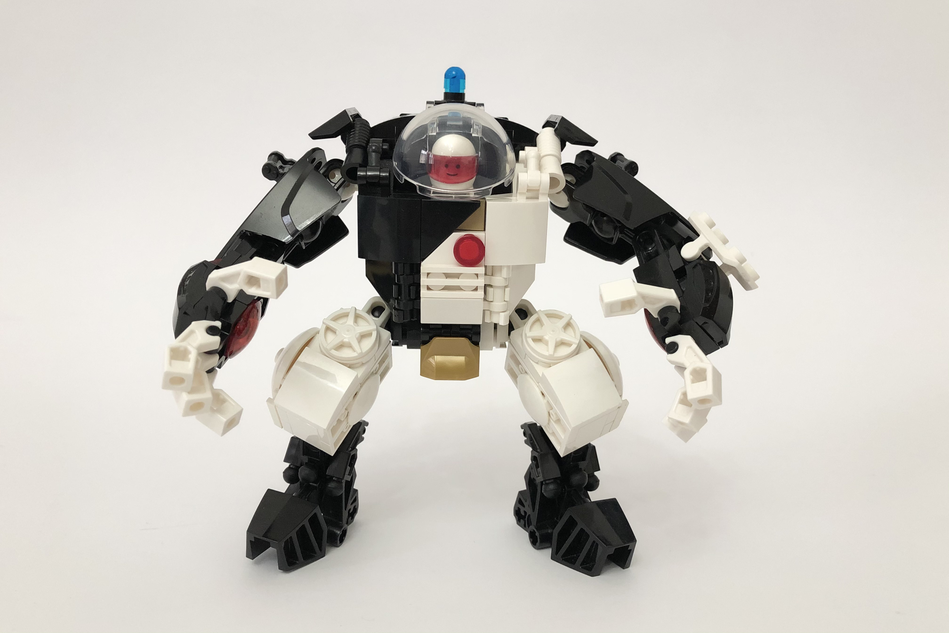 Lego robot hot sale police