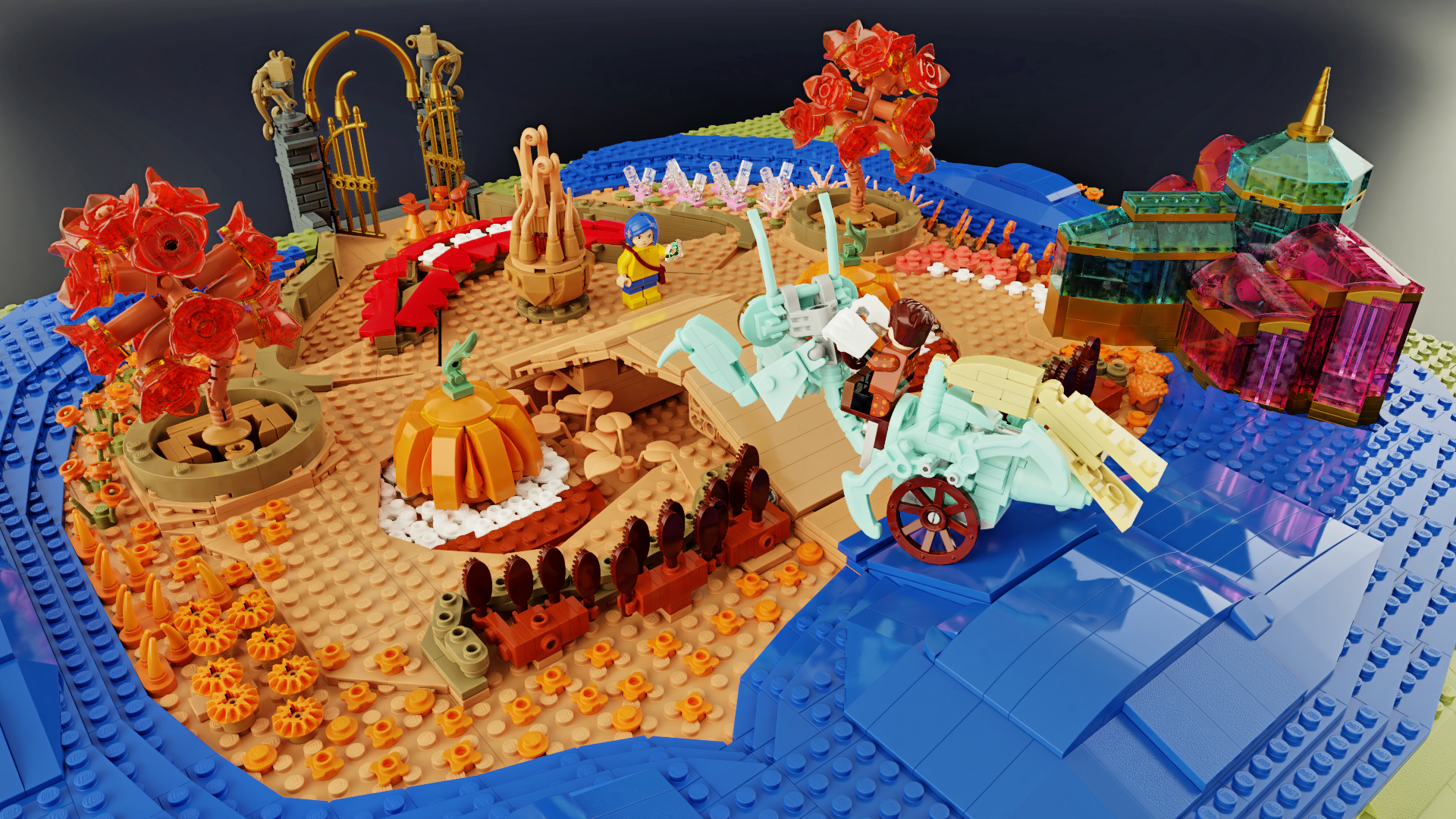 LEGO IDEAS The Coraline Magical Garden