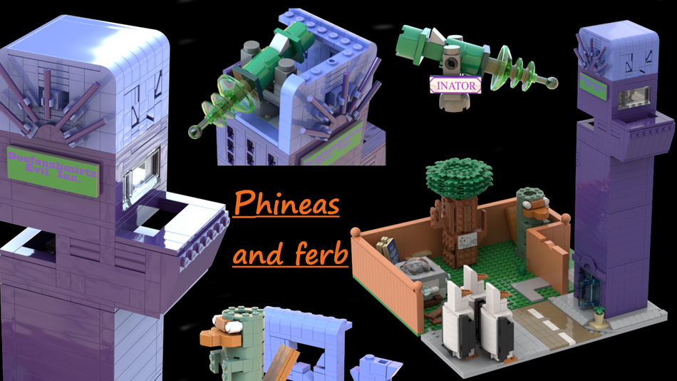 Lego ideas 2025 phineas and ferb