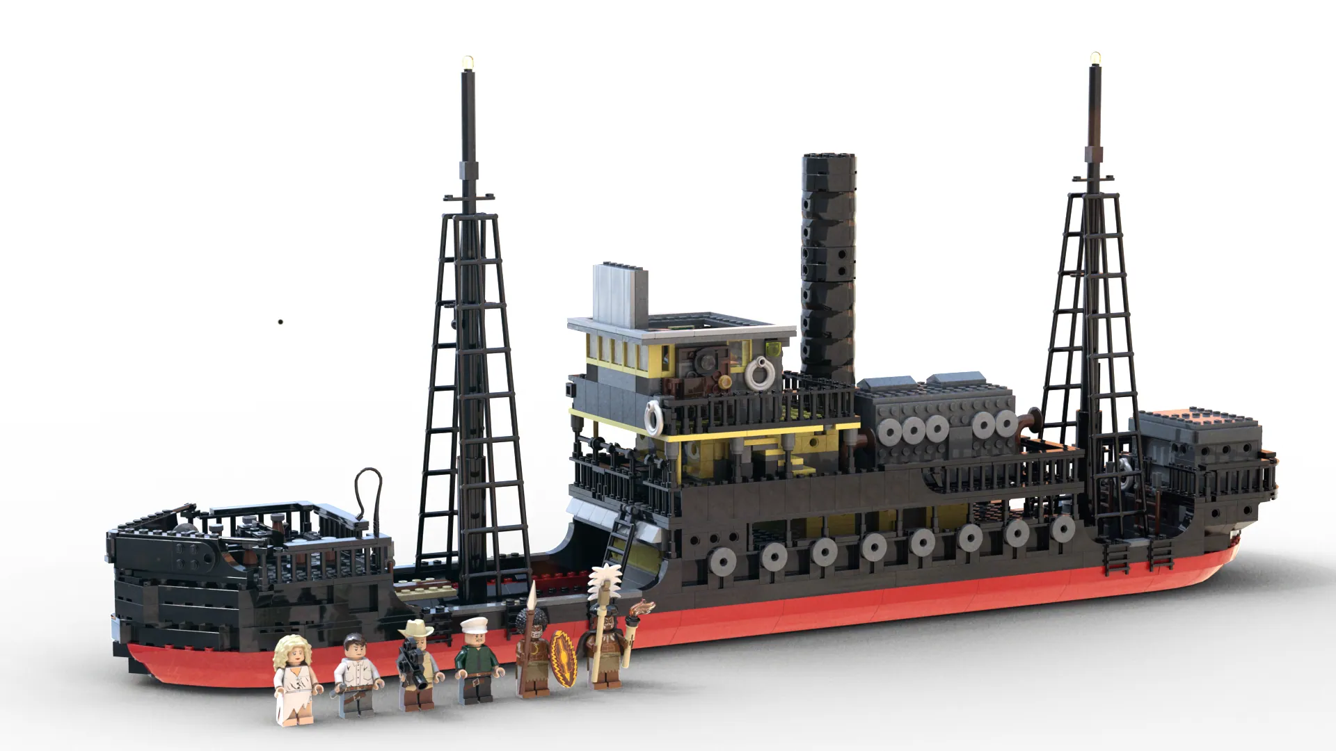 SS Venture - Tramp Steamer - KING KONG | LEGO® Ideas
