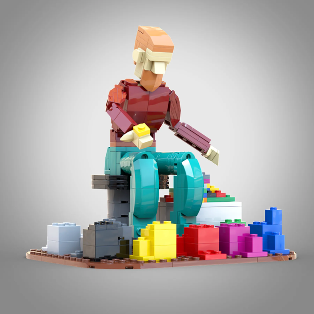 Life discount brick lego