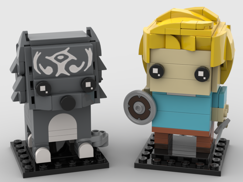 Lego brickheadz zelda sale