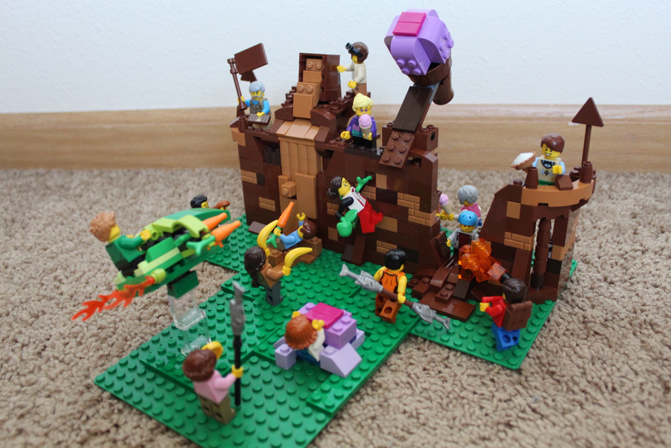 Lego clash of clans 2024 minifigures